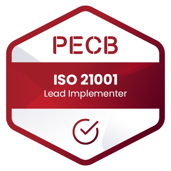 PECB ISO 21001 Lead Implementer Logo