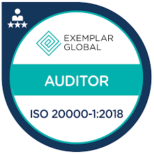 Exemplar ITSMS ISO/IEC 20000-1:2018  Auditor / Lead Auditor Logo
