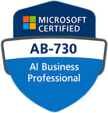 Microsoft AI Business Professional Logo