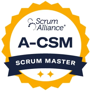 Scrum Alliance A-CSM® Logo