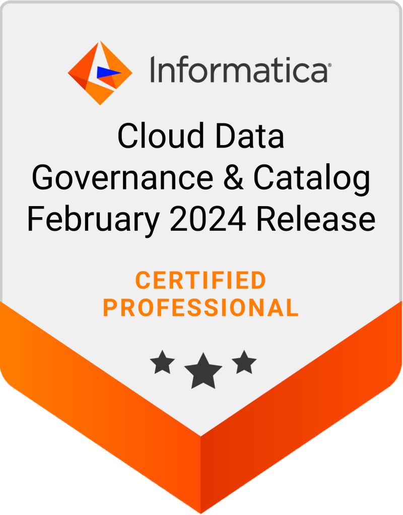 Informatica CDGC Professional Logo