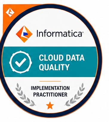 Informatica CDQ Implementation Practitioner Certification Logo