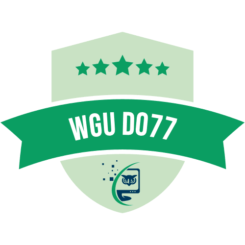 WGU Concepts in Marketing, Sales, and Customer Logo