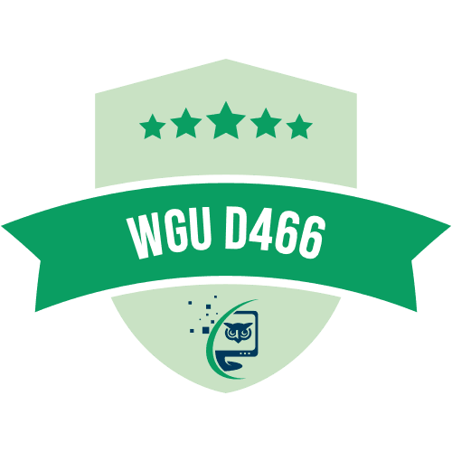 WGU Analyzing and Visualizing Data Logo