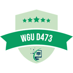 WGU Solutions Design and Visualization Capstone Logo
