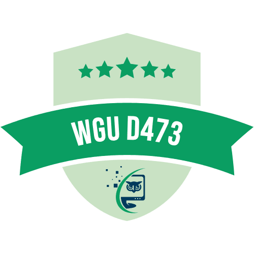 WGU Solutions Design and Visualization Capstone Logo