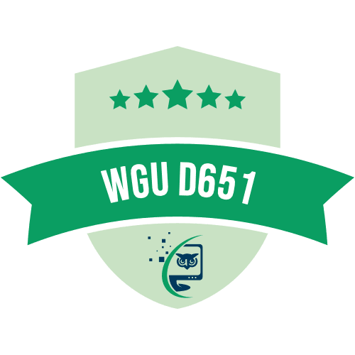 WGU Foundations of Design Logo