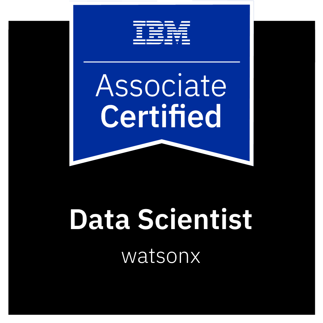 IBM IBM Certified watsonx Data Scientist Logo