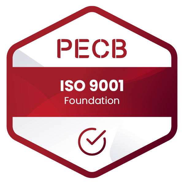 PECB ISO 9001 Foundation Logo