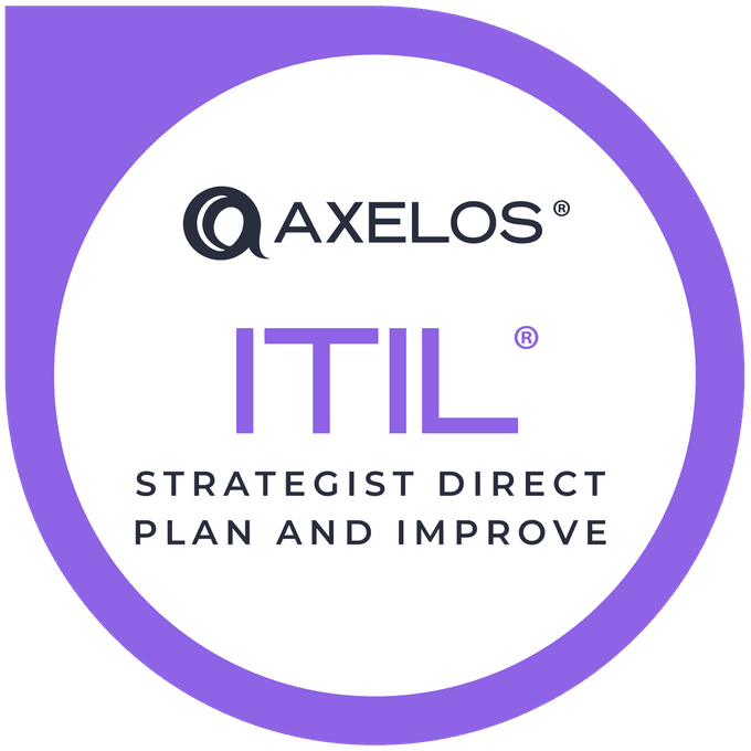 ITIL4 Strategist Direct Plan & Improve Logo