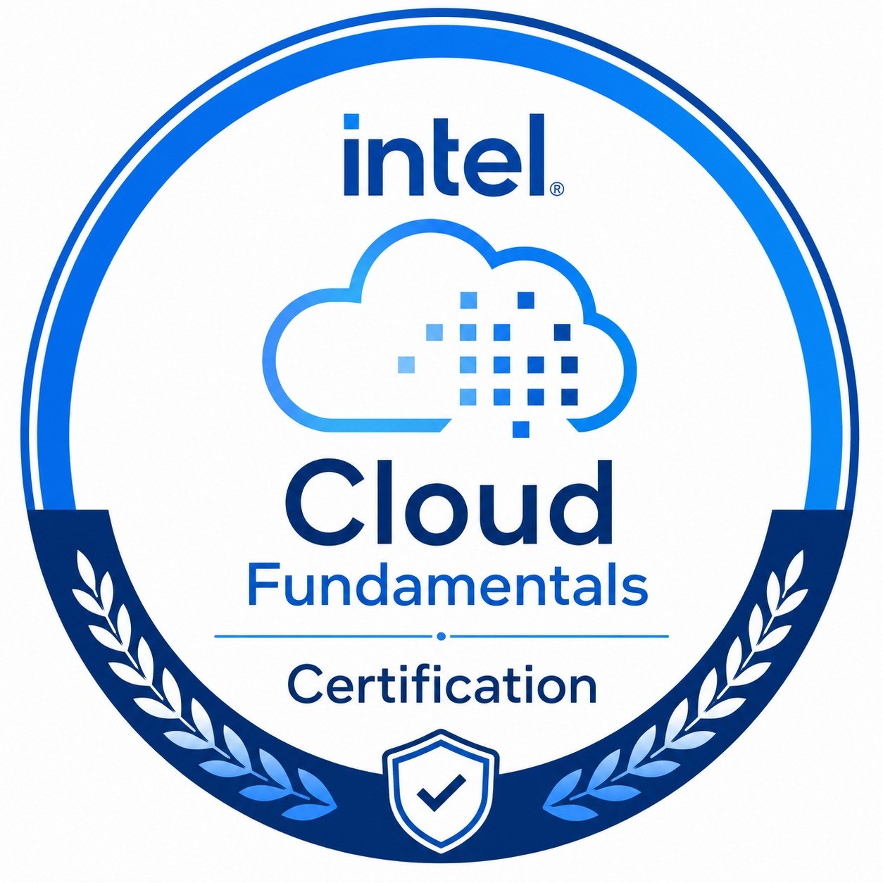 Intel Cloud Fundamentals Logo