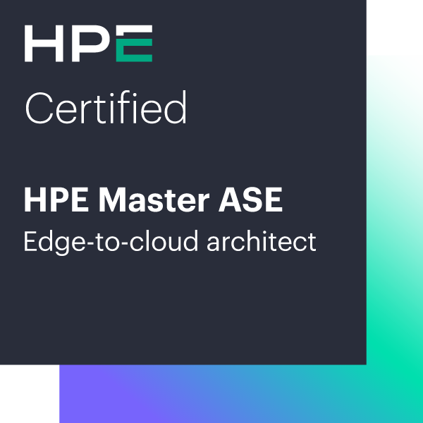 HP Master ASE - Edge-to-Cloud Architect Logo