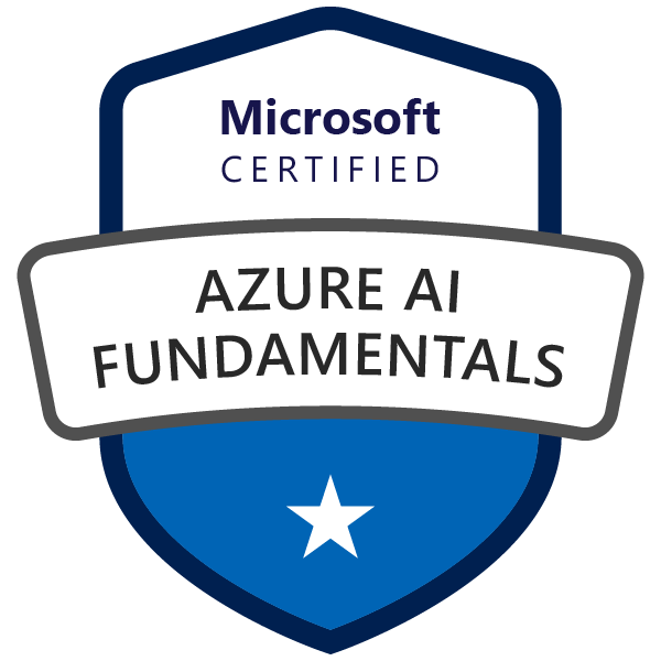 Microsoft Azure AI Fundamentals Logo