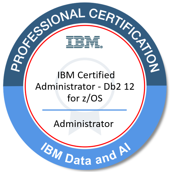 IBM Db2 12 z/OS Administrator Logo