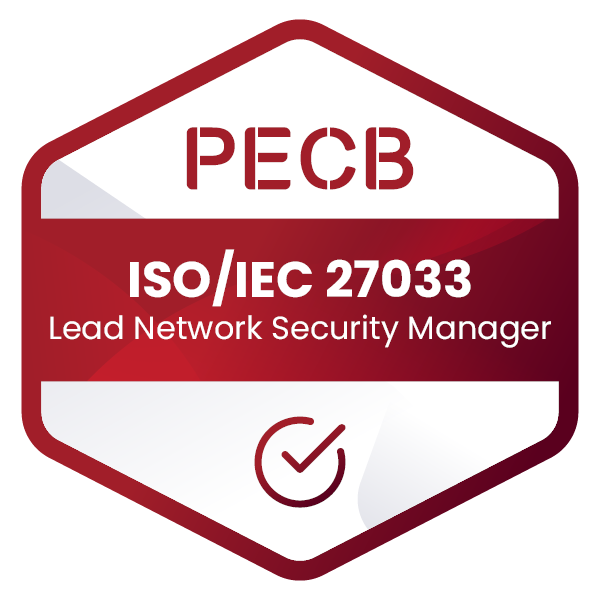 PECB ISO 27033 Lead Manager Logo