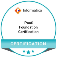 Informatica iPaaS Foundation Series Certification Logo