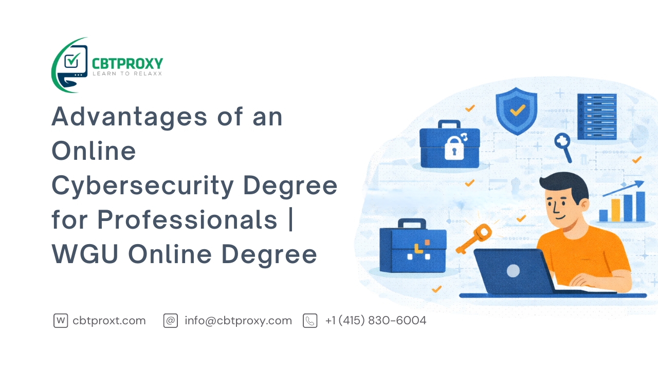 Advantages of an Online Cybersecurity Degree for Professionals | WGU Online Degree