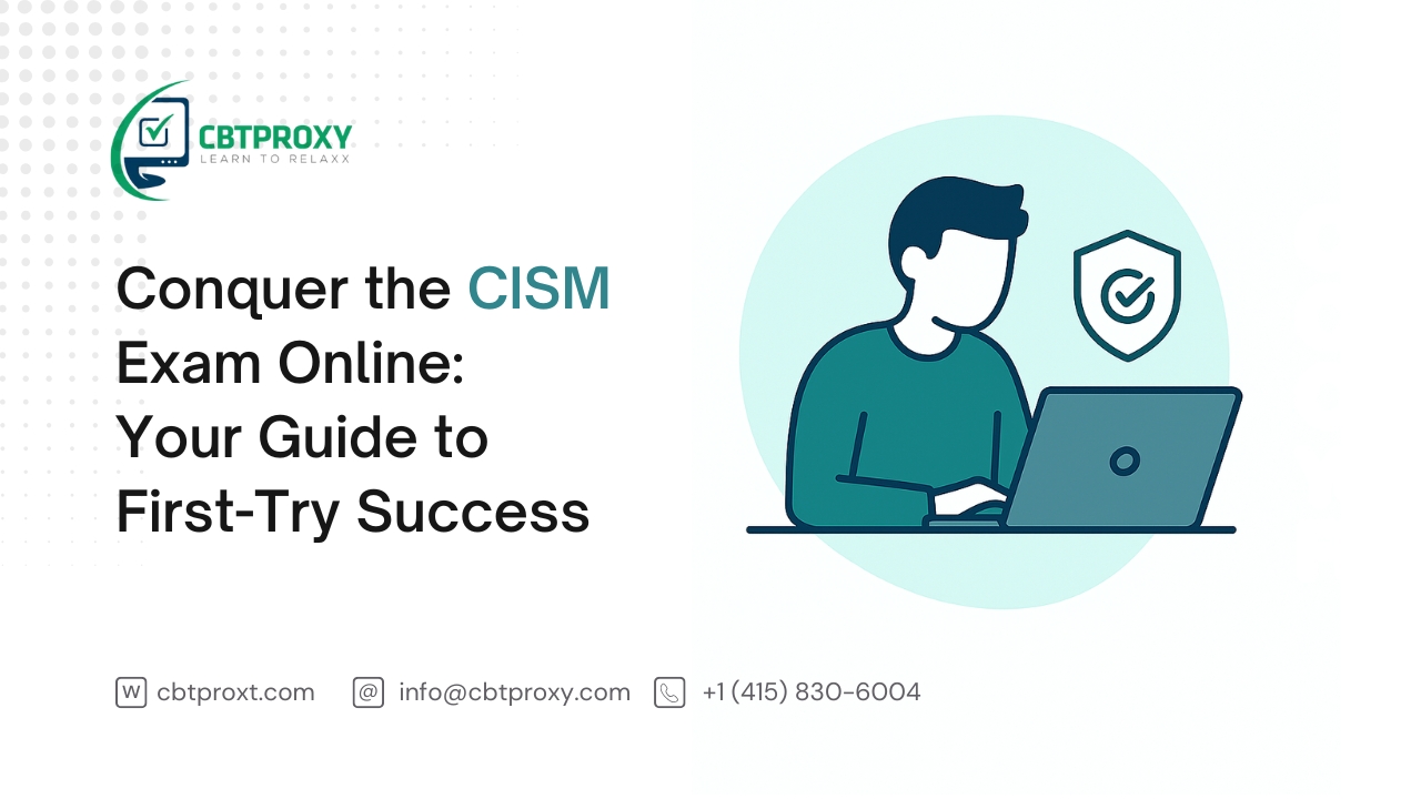 Conquer the CISM Exam Online: Pass on Your First Try and Pay Later!