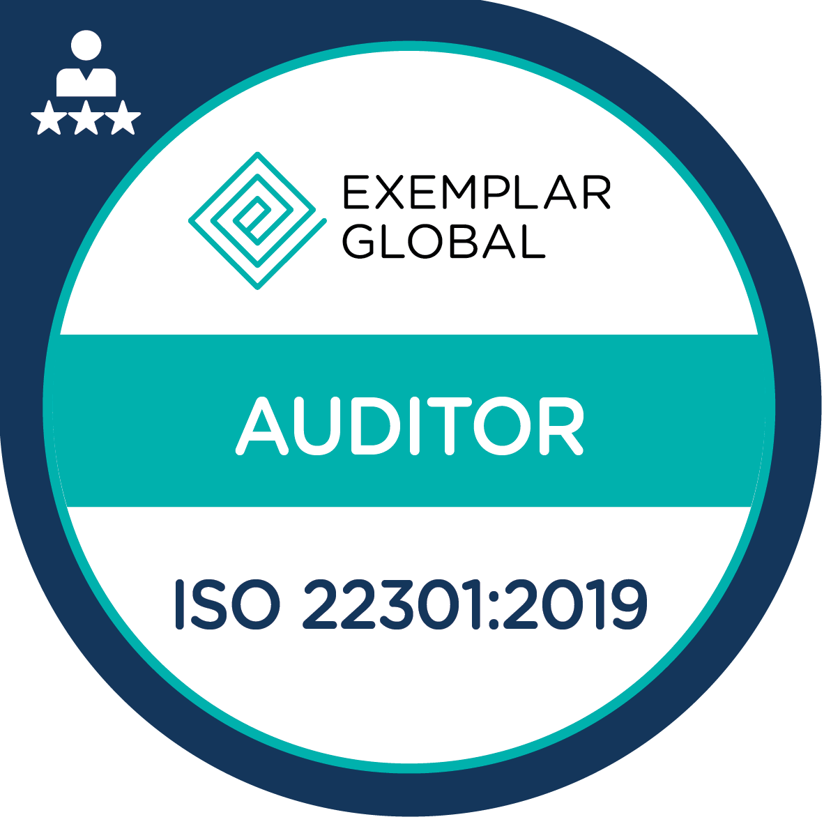 Exemplar BCMS (ISO 22301) Auditor / Lead Auditor Logo