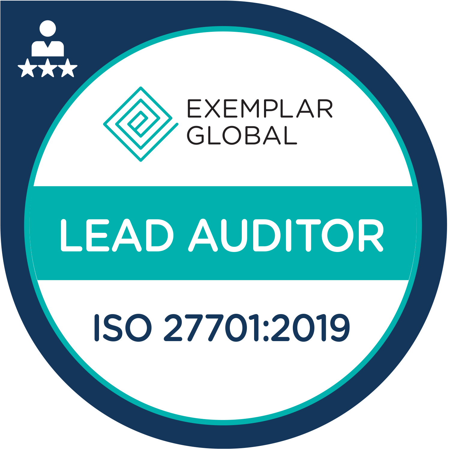 Exemplar PIMS (ISO 27701) Auditor / Lead Auditor Logo