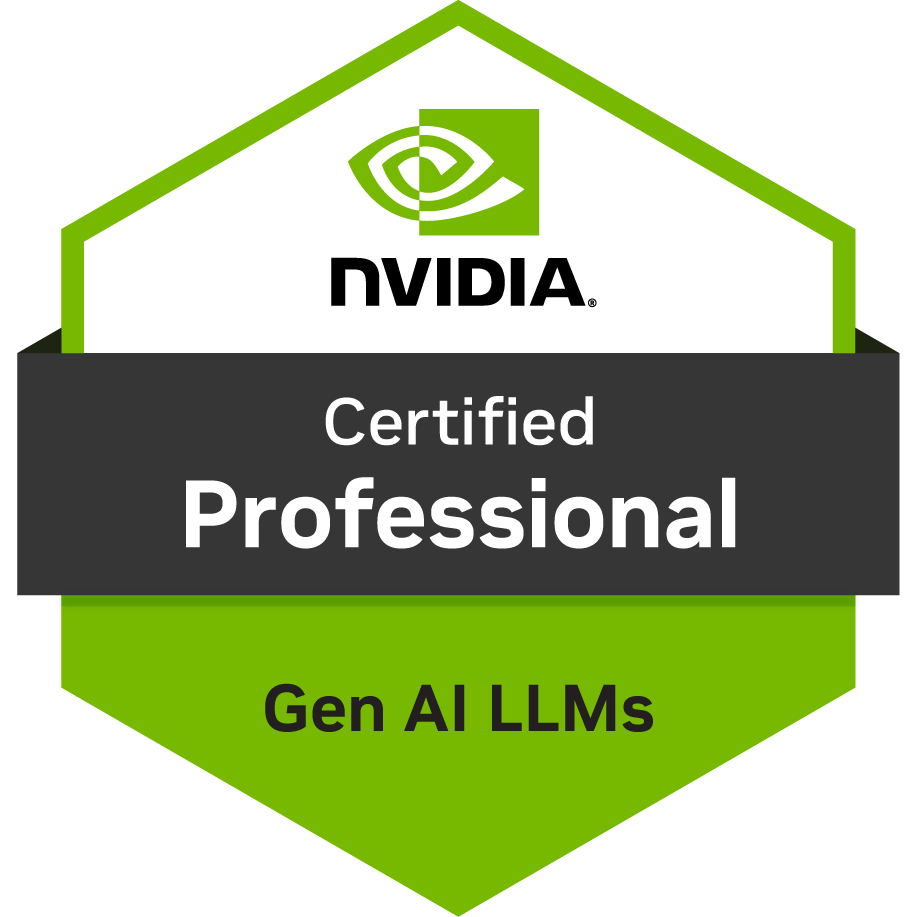 Nvidia Generative AI LLMs Logo