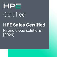 HP HPE Sales Certified - Hybrid Cloud Logo