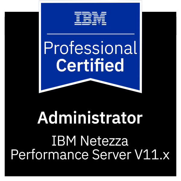 IBM Netezza v11.x Administrator Logo