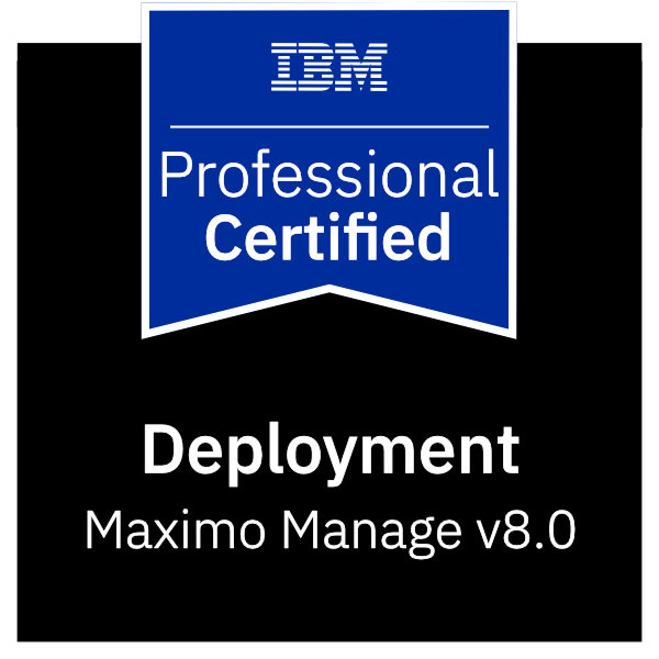 IBM Maximo Manage v8.0 Logo
