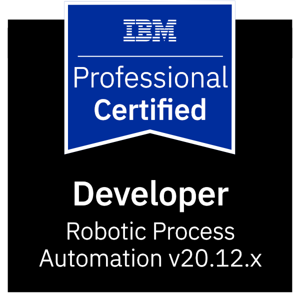 IBM IBM RPA Developer Logo