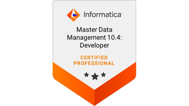 Informatica MDM 10.4 Developer Logo
