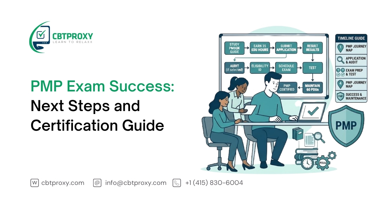 PMP Exam Success: Next Steps and Certification Guide